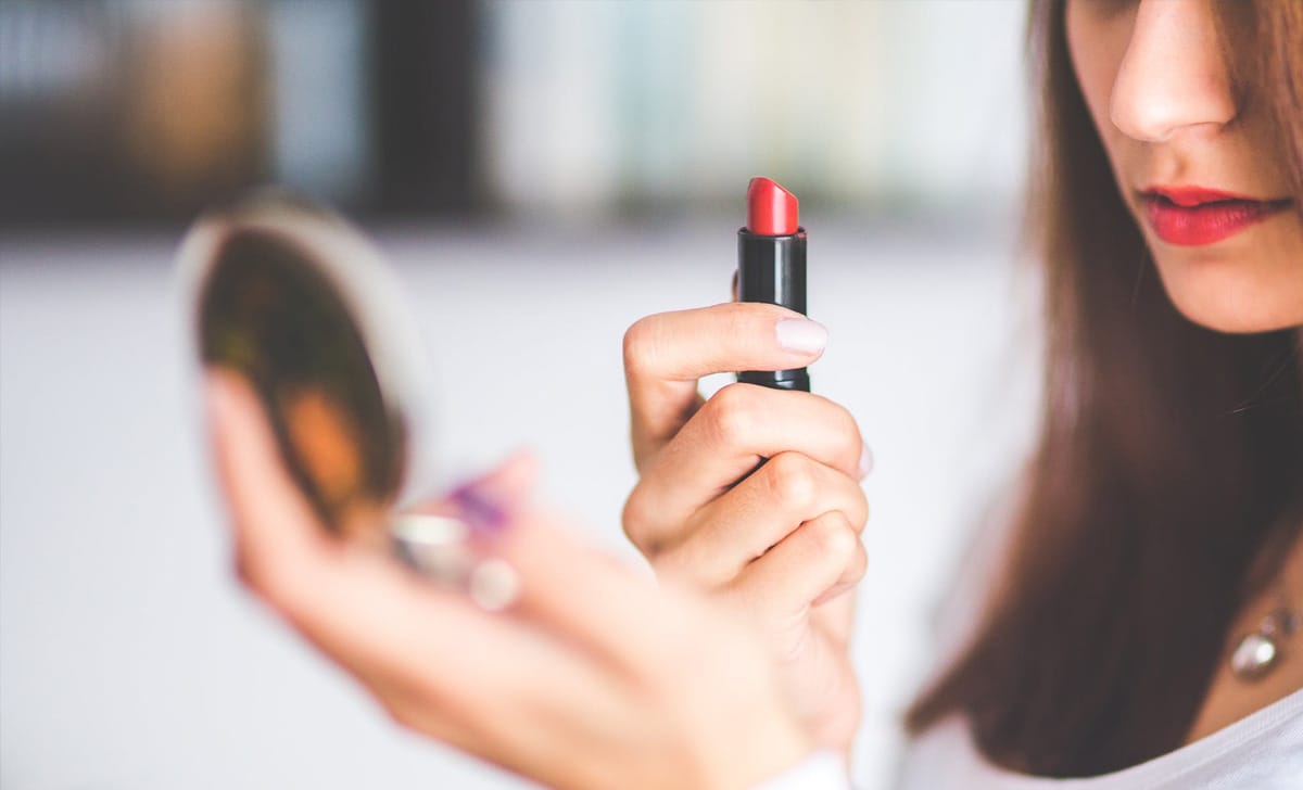 Macchie di rossetto
