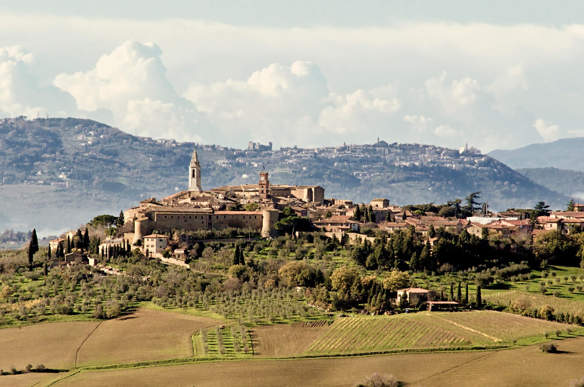 pienza, Montalcino, città