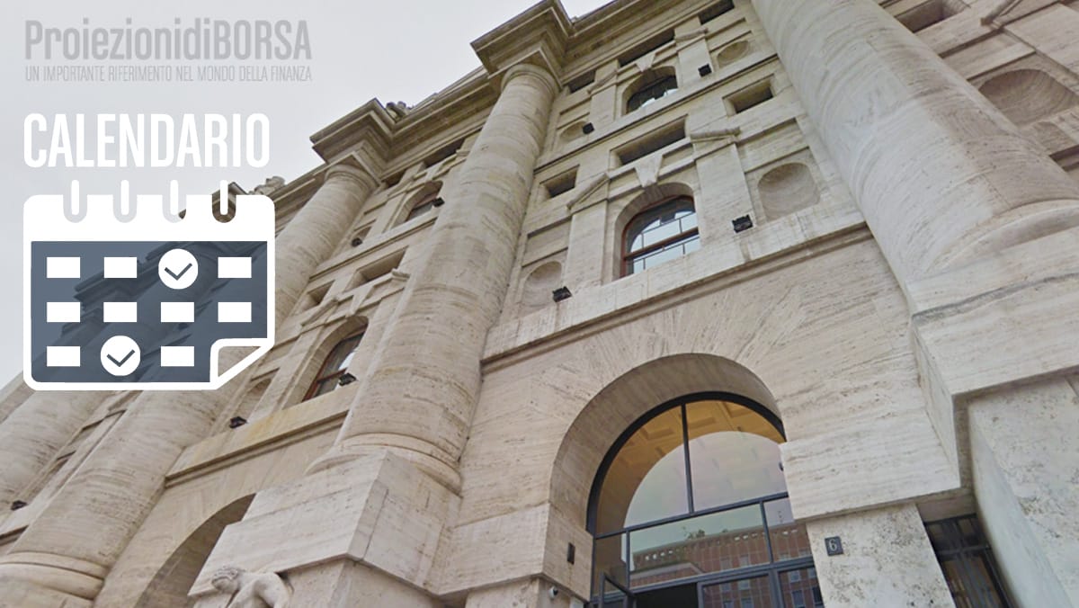 Calendario Piazza Affari