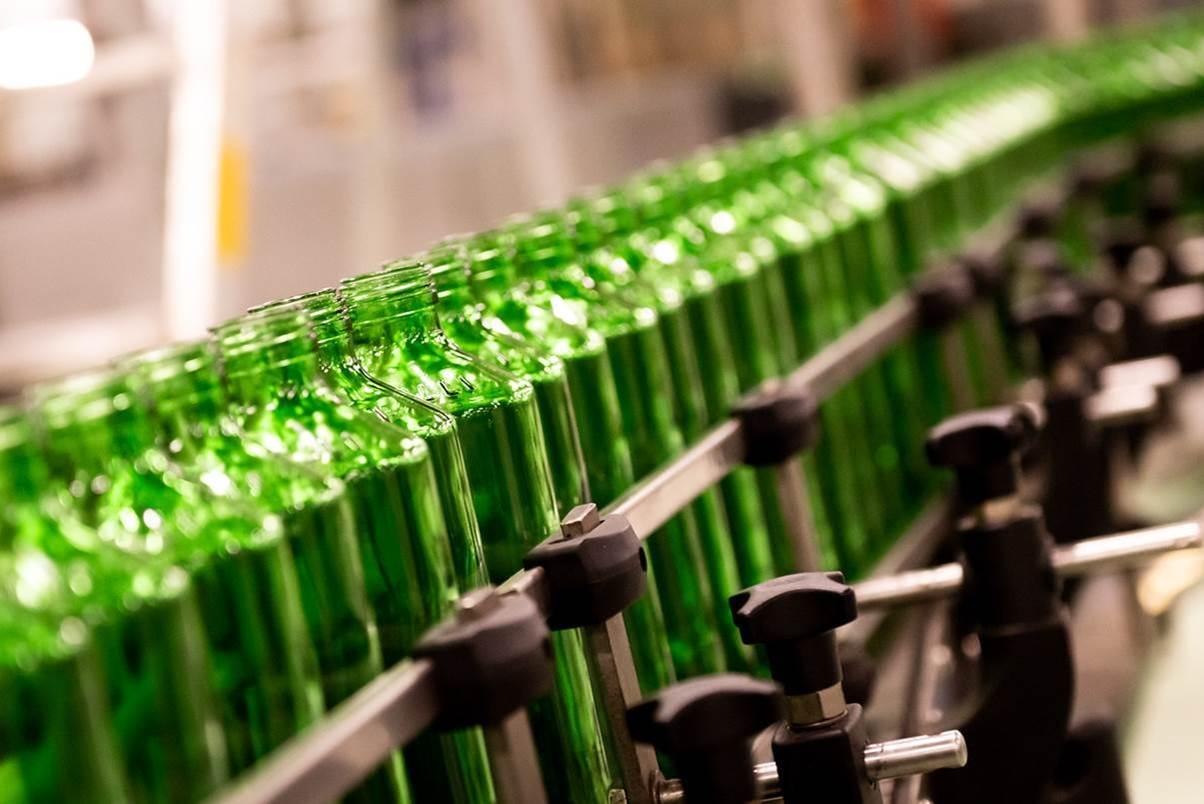 bottiglie di vetro vuote