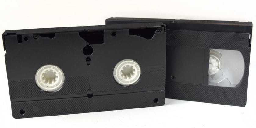 vhs, videocassette