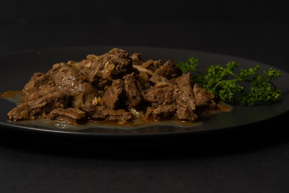 cucina, ingredienti, fegato