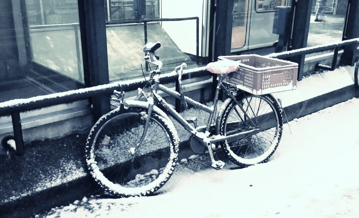 winter bike