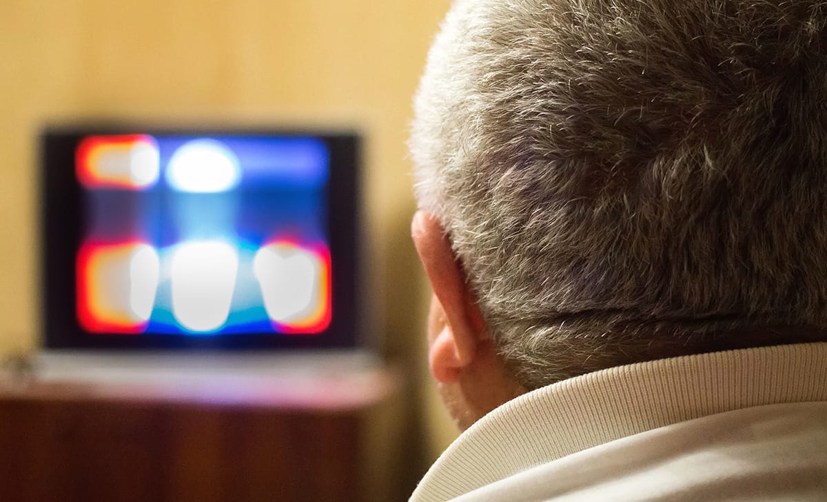 addio alla televisione