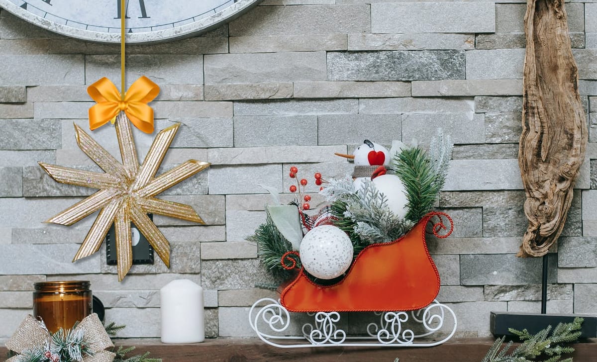 albero di natale con pasta