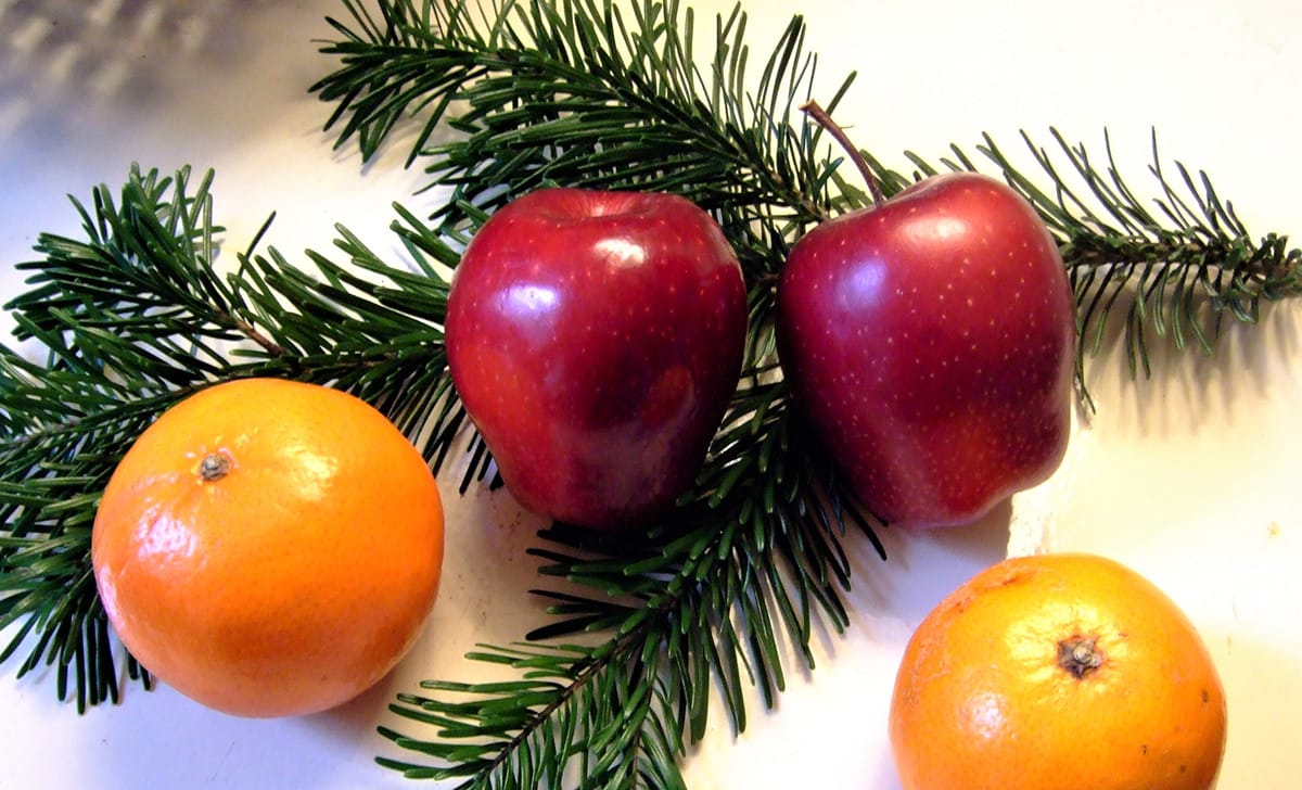 albero di Natale a costo zero