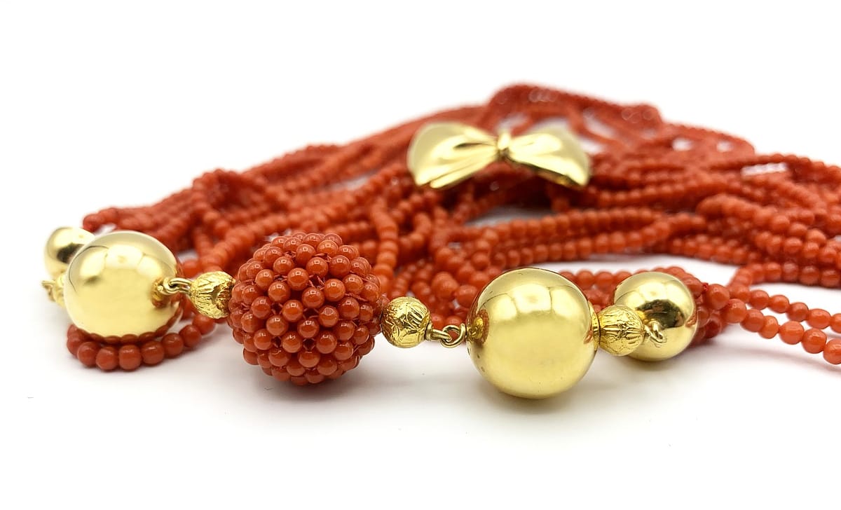 collana di corallo