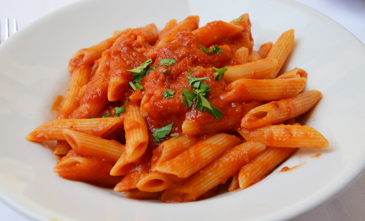 penne arrabbiata