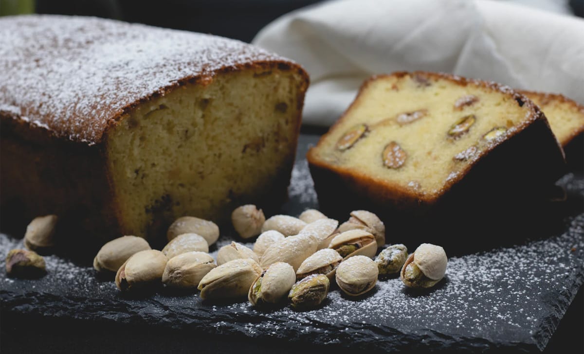 plumcake pistacchi