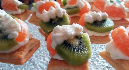 quadratini di frutta