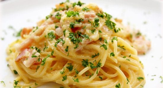 spaghetti con calamari