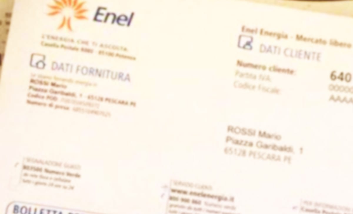 bolletta ENEL