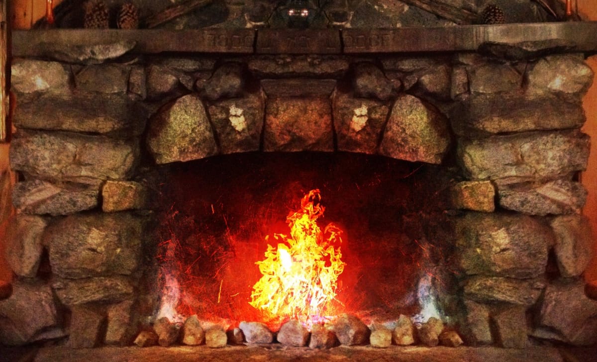 caminetto a legna