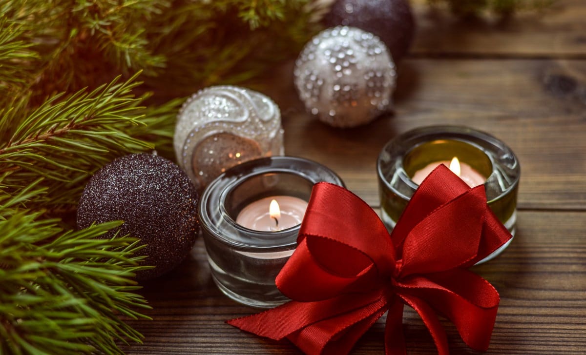 candele natalizie