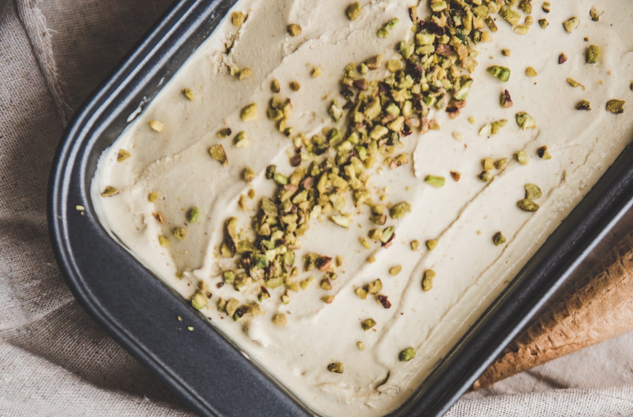 cheesecake pistacchi