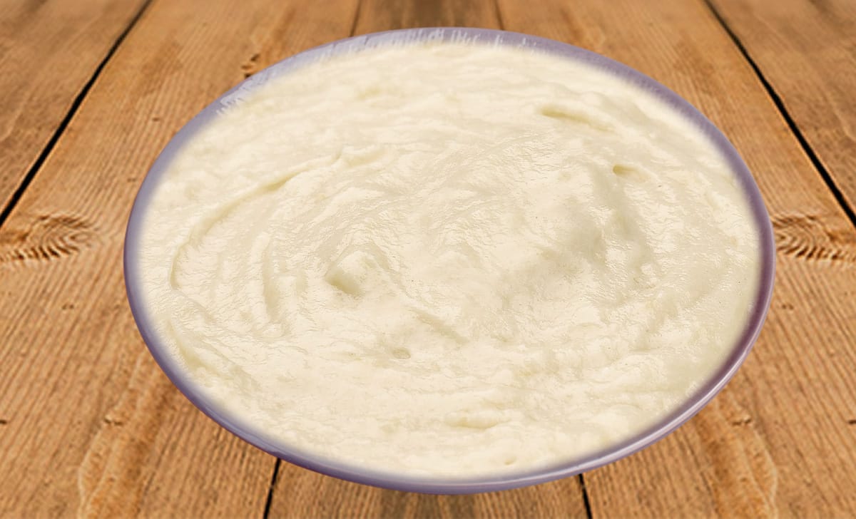 crema di yogurt greco e panna