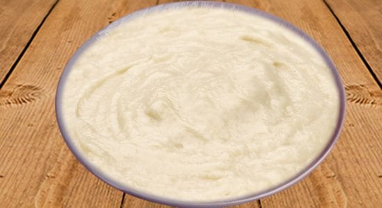 crema di yogurt greco e panna