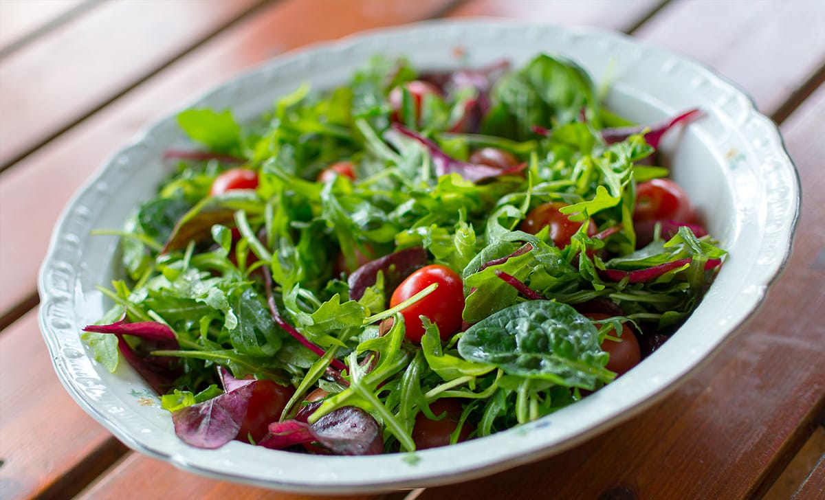 un piatto tipico di chi segue una dieta vegana