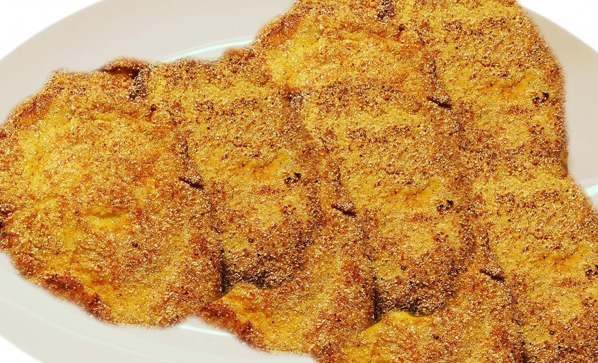 formaggio fritto impanato