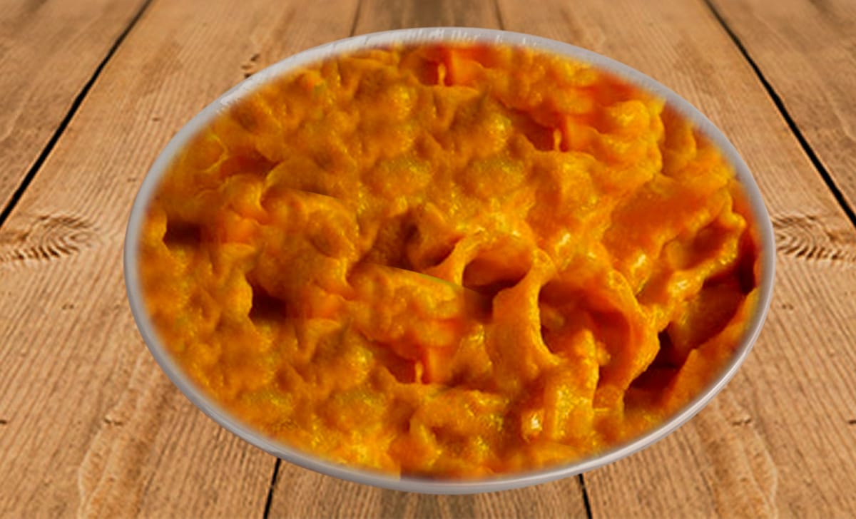 un piatto di Manfredi alla ricotta