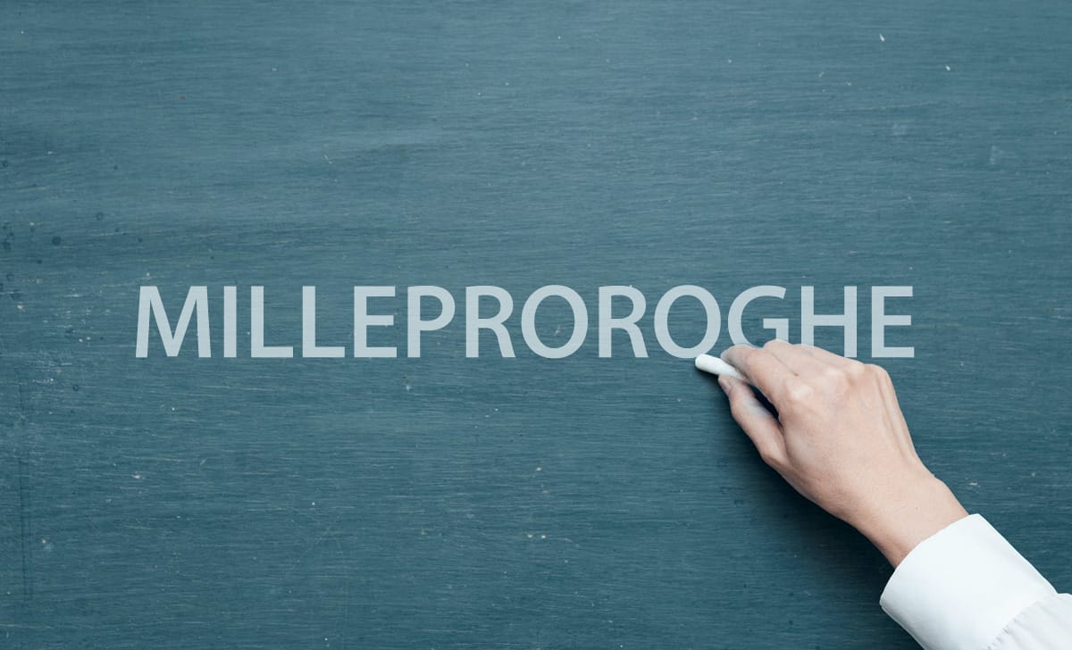 decreto milleproroghe