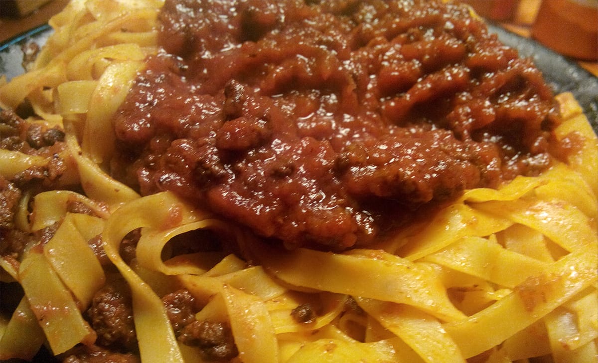pasta al ragù