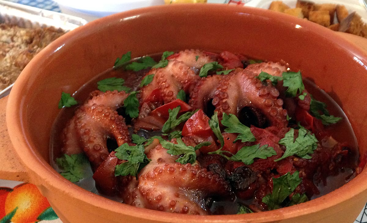 polpo alla luciana