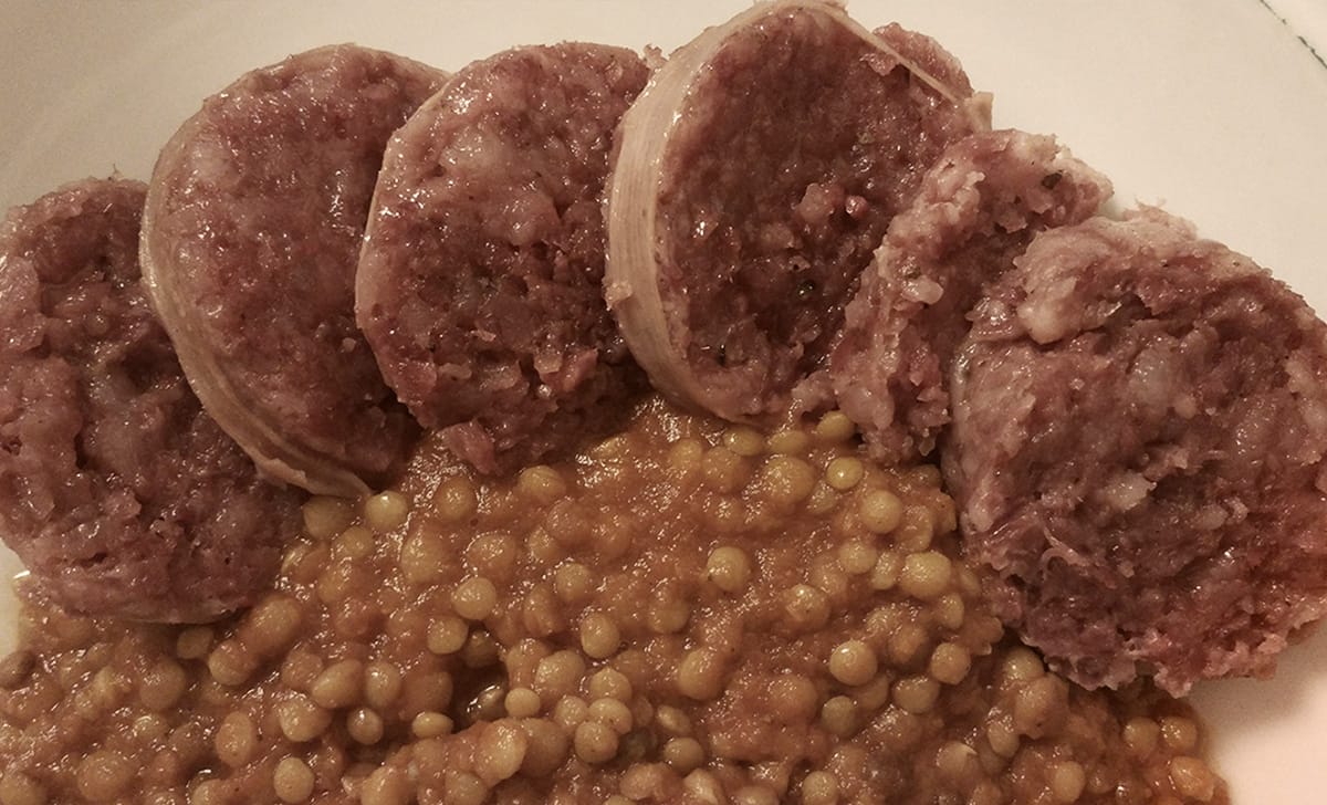 salsiccia e lenticchie