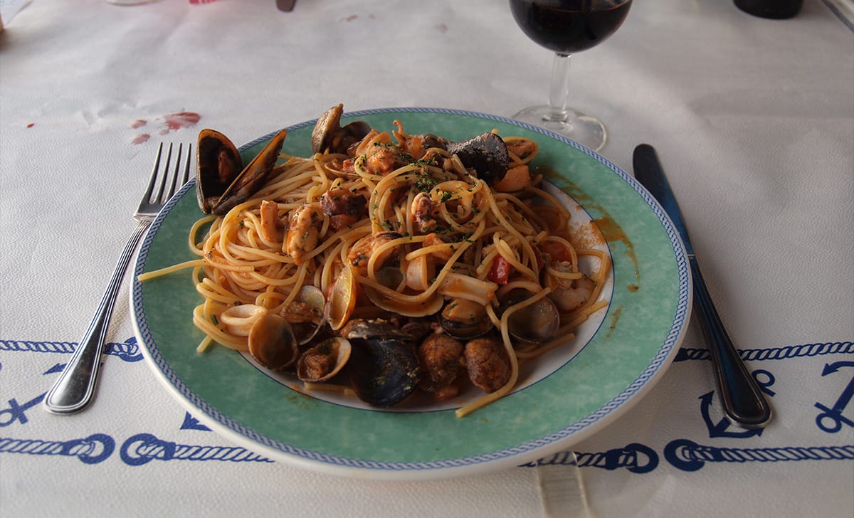 pasta allo scoglio