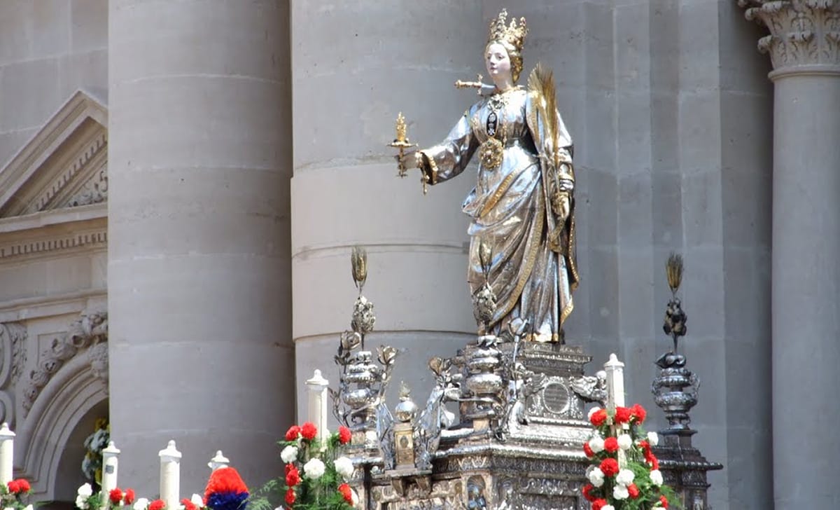 statua di Santa Lucia