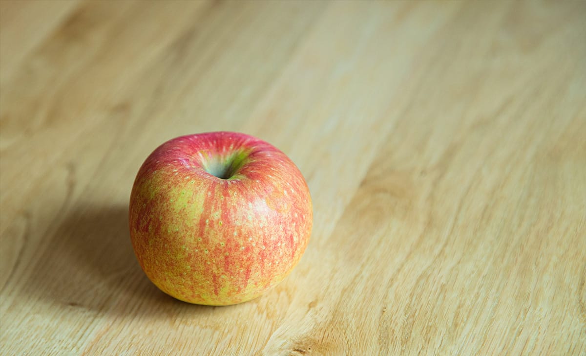 una mela