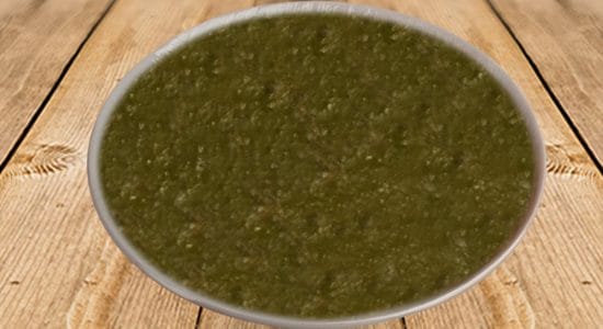 vellutata di verza e cavolo nero