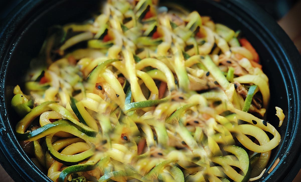 spaghetti di zucchine