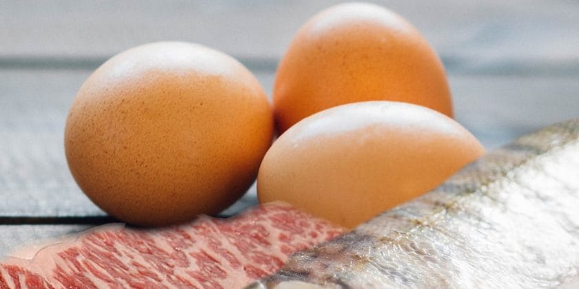 carne pesce uova
