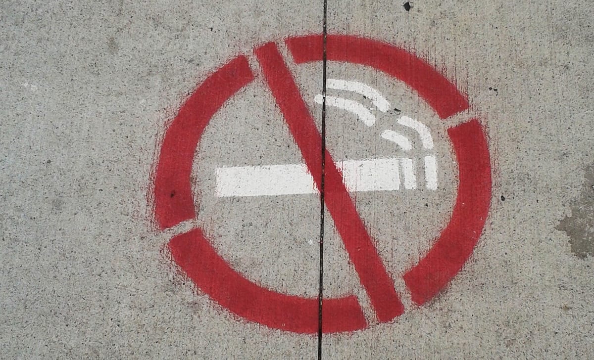 divieto di fumo