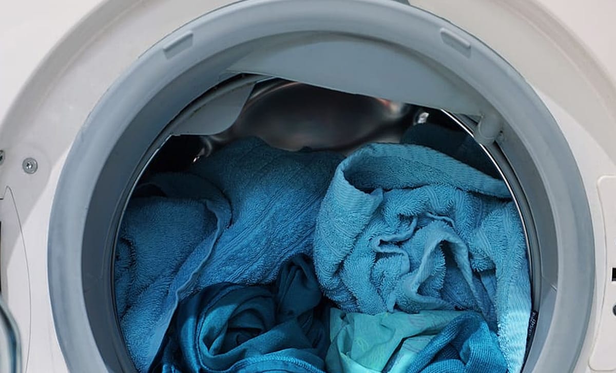 indumenti in lavatrice