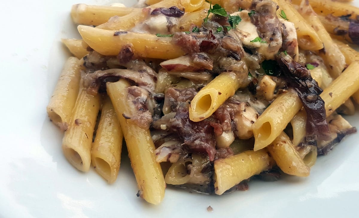 pasta al radicchio