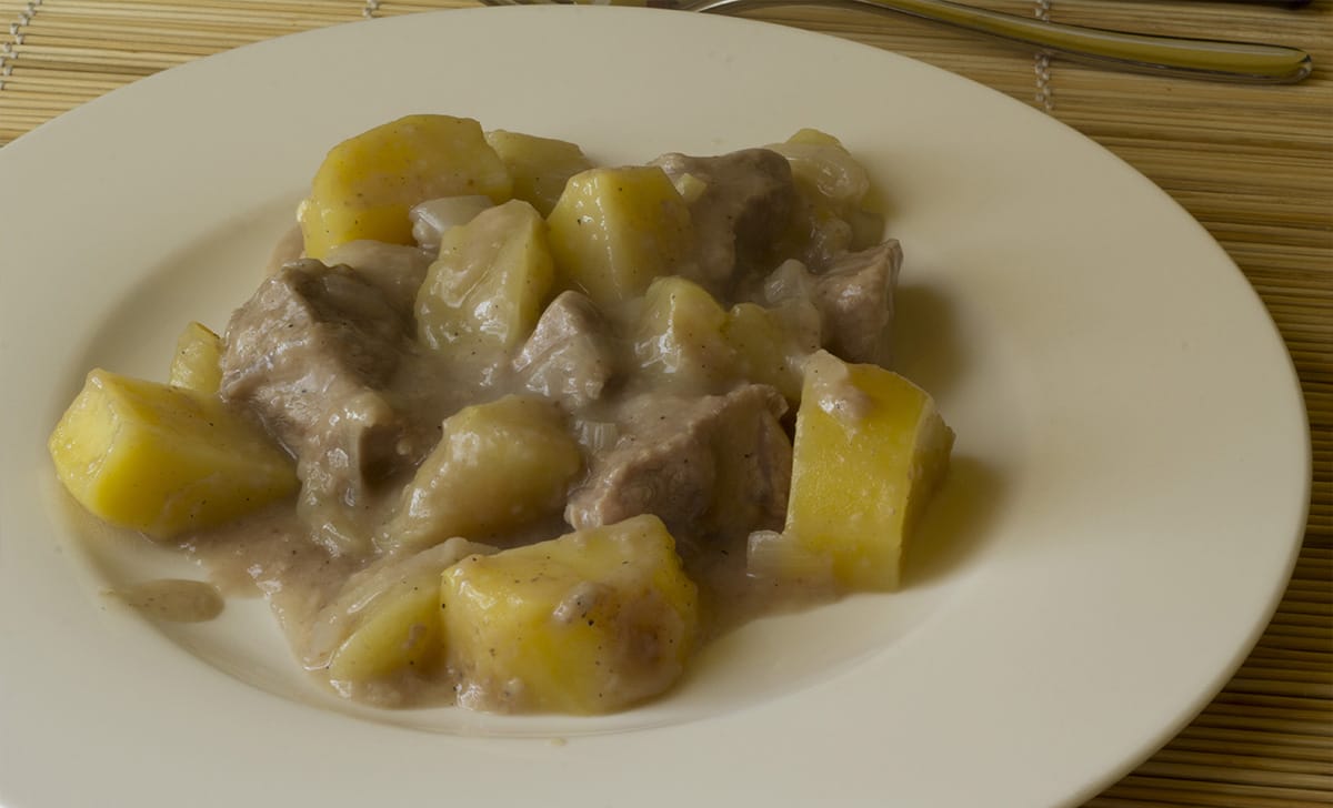 spezzatino alle patate