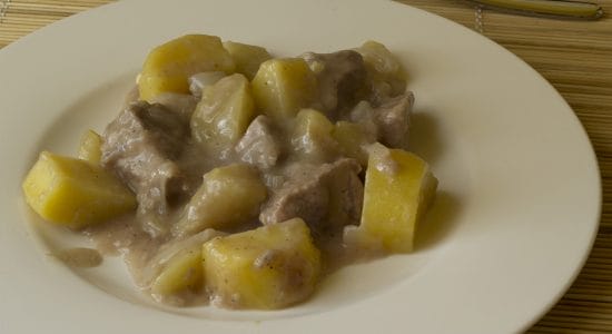 spezzatino alle patate