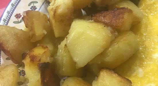 carciofi e patate