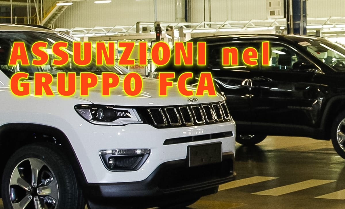 assunzioni FCA