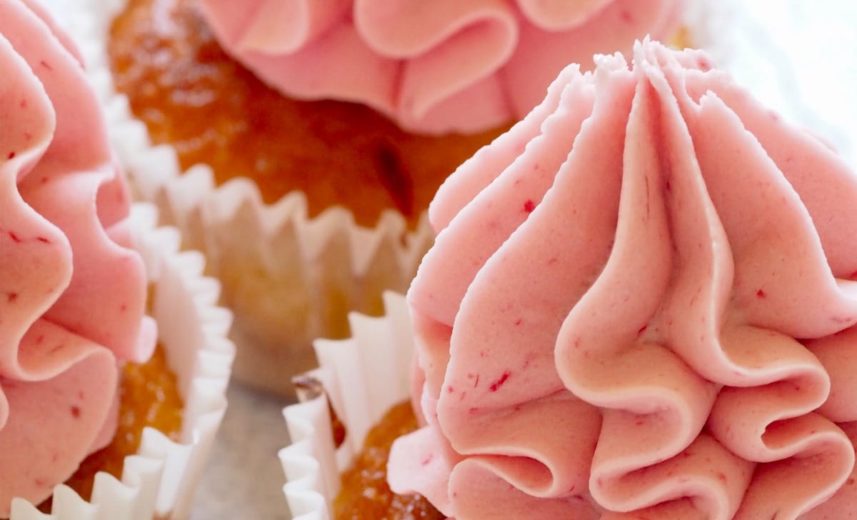 cupcake alle fragole