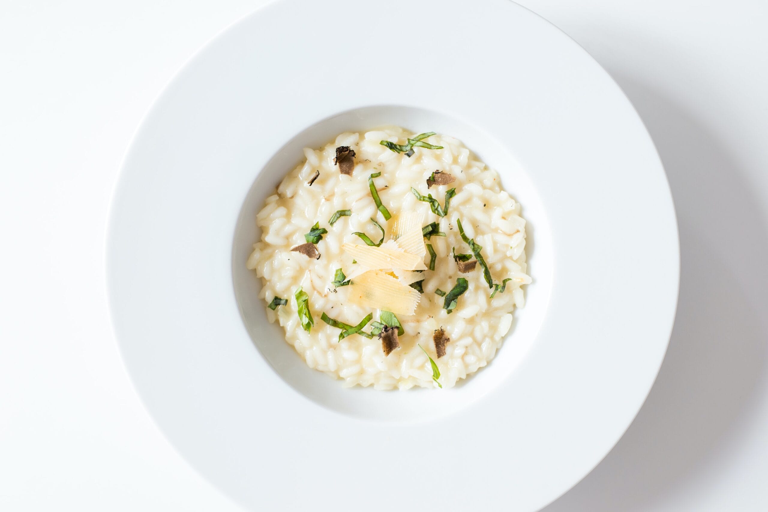risotto con fontina