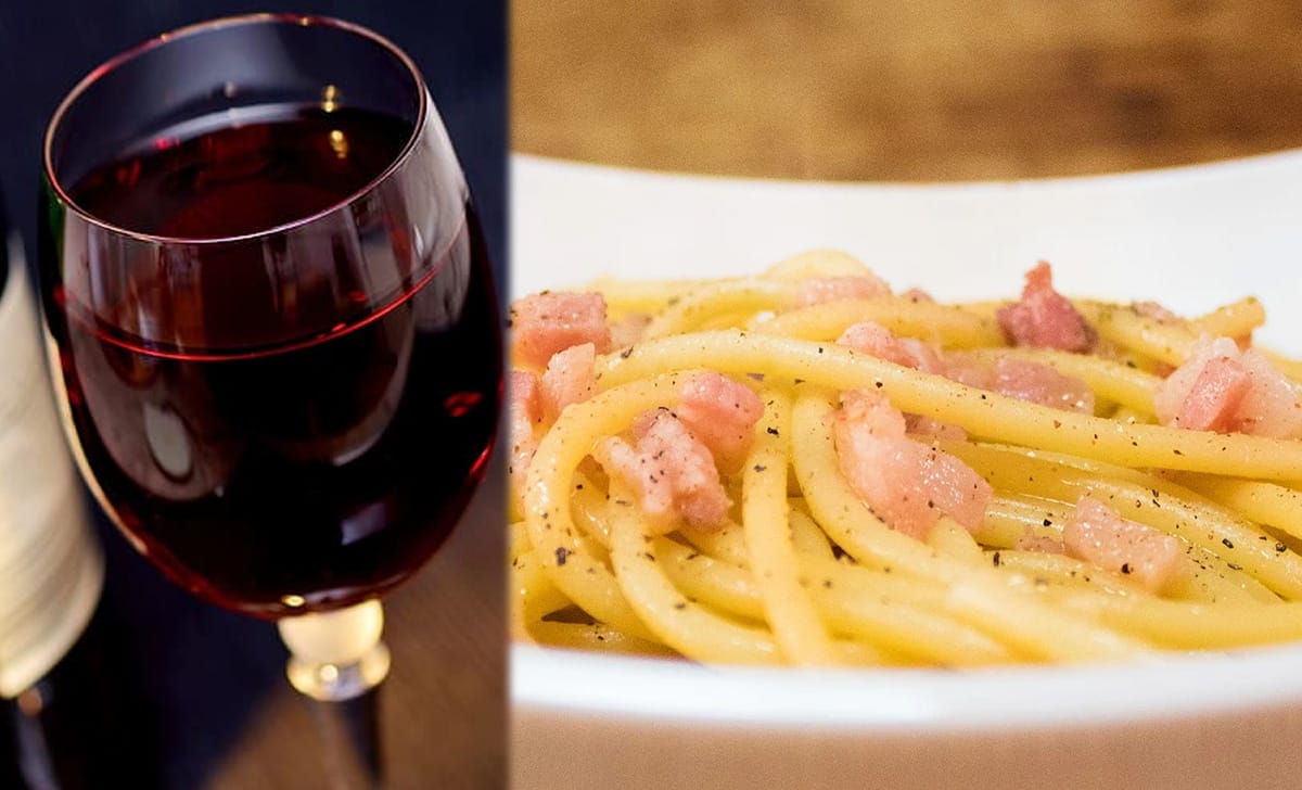 vino e pasta