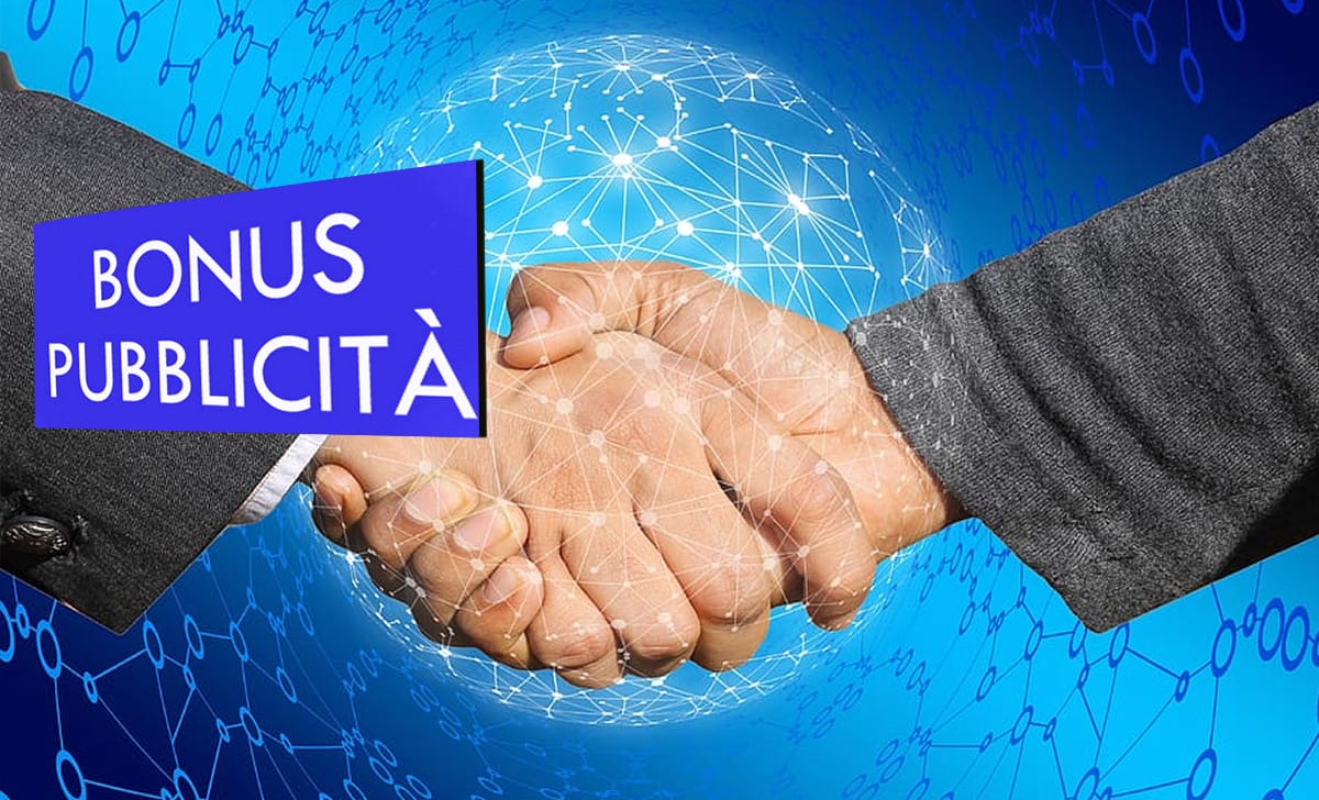 bonus pubblicità