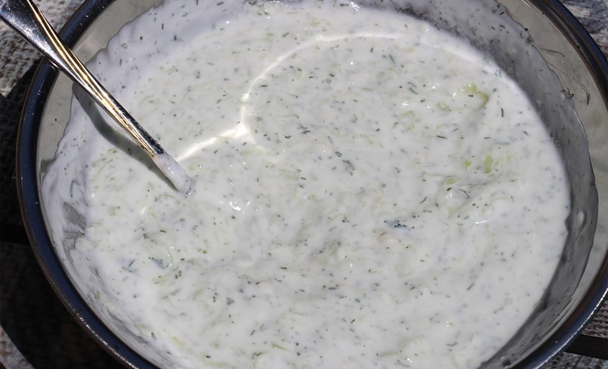salsa tzatziki