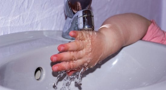 Bambini e lavarsi le mani
