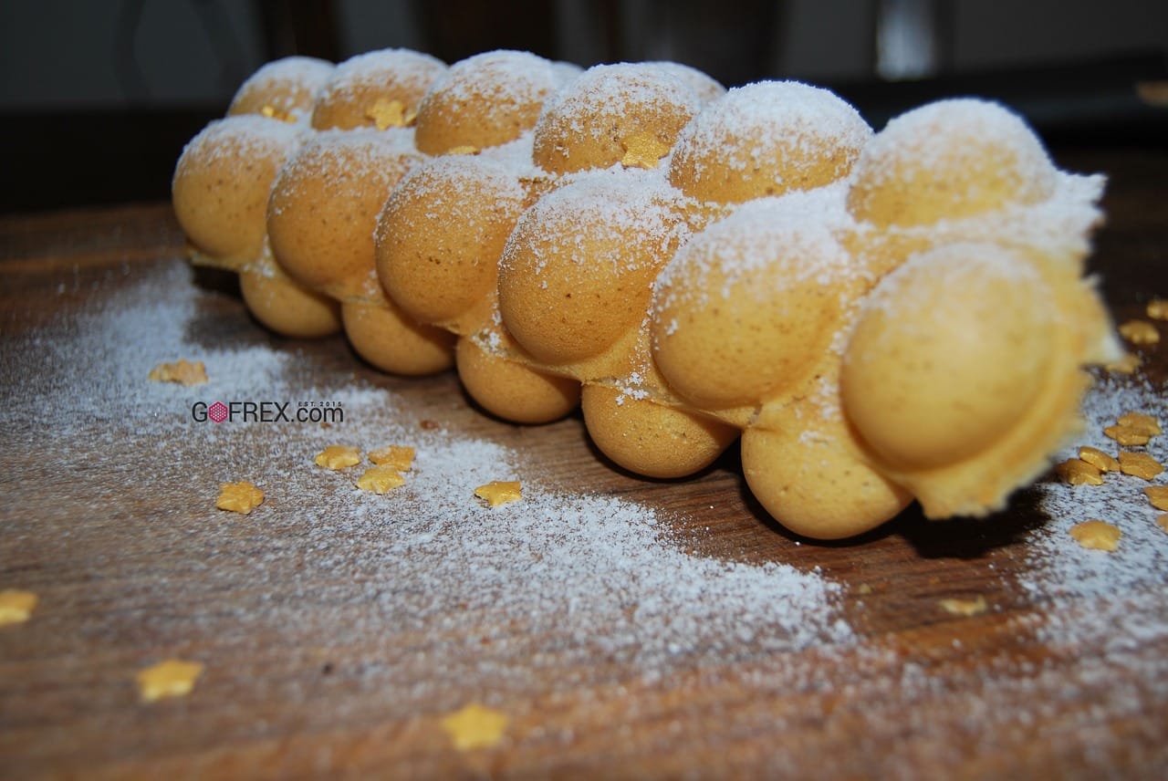 waffles bubble