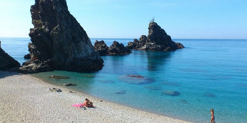 Spiaggia Palmi Costa Viola Calabria