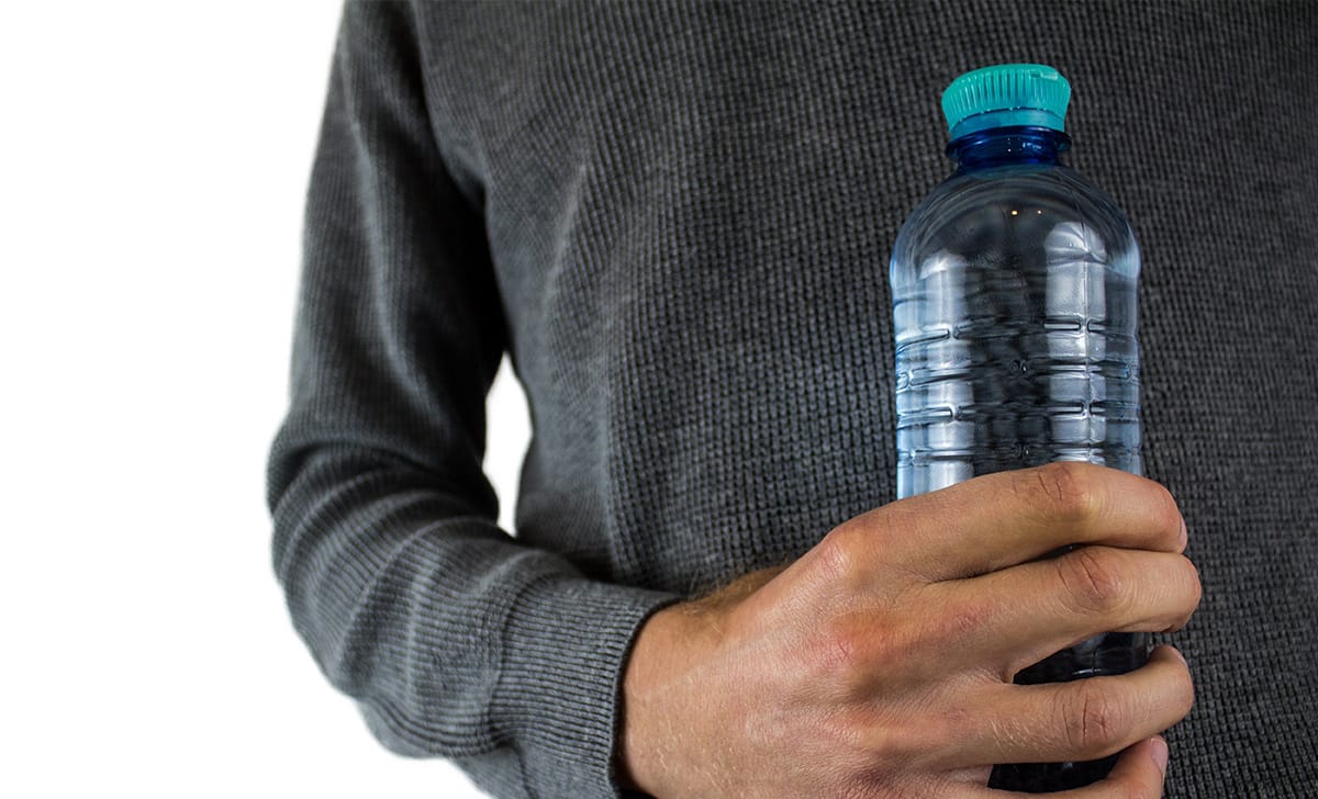 bottiglietta acqua